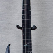 Legator G7FSS Ghost Multiscale 7-String Electric Guitar - Black Flame