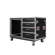 Gator GTOUR-WORKST4-12U-2T Mixer Workstation