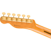 Fender Buck Owens Signature Telecaster Electric Guitar - Red, Silver and Blue Sparkle