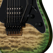 Kramer Volante Quilt HHFR Electric Guitar - Ultramarine Burst