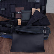 Marcus Bonna Nylon Bassoon Case with Rain Cover - Blue and Turquois