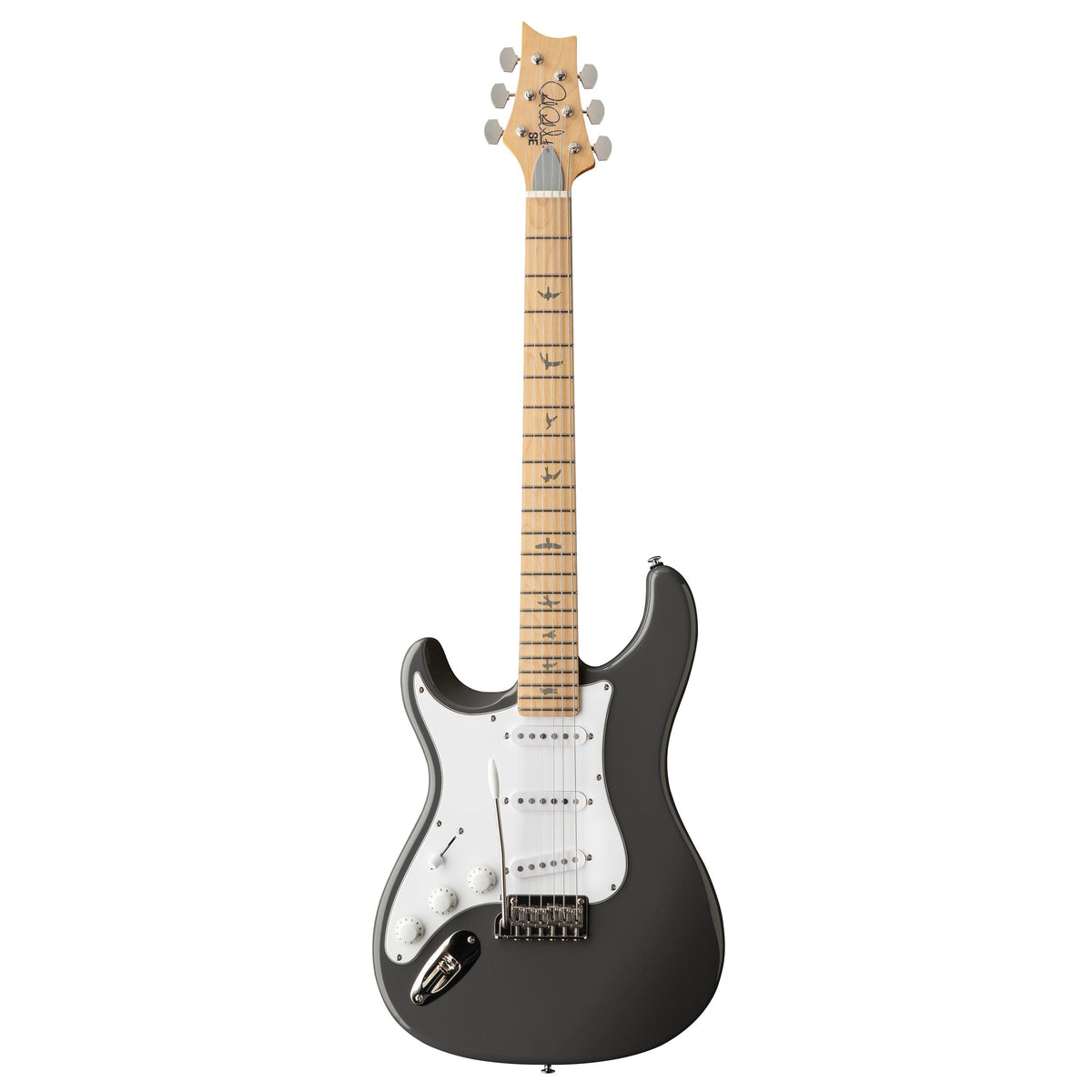 PRS SE John Mayer Silver Sky "Lefty" Electric Guitar, Maple Fingerboard - Overland Gray - 2024
