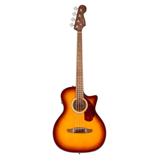 Fender California Deluxe Kingman Acoustic Bass CE Honey Sunburst - MUSICTONER