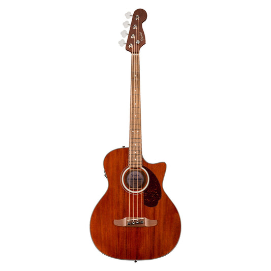 Fender California Deluxe Kingman Bass CE Natural Mahogany - MUSICTONER