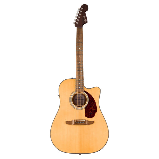Fender California Deluxe Redondo CE Natural - MUSICTONER