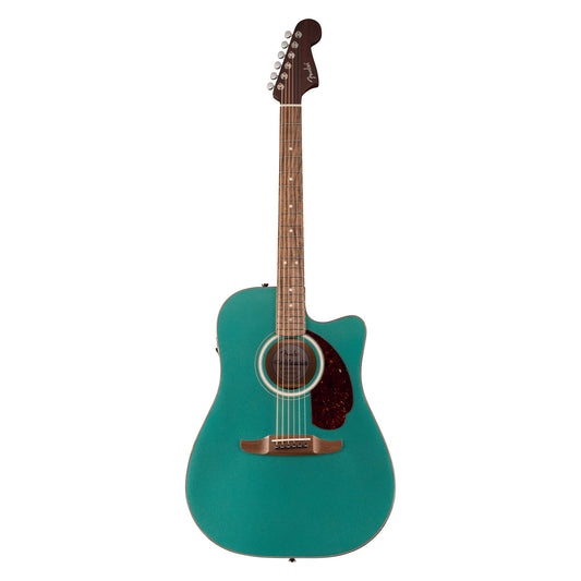 Fender California Deluxe Redondo CE Sherwood Green - MUSICTONER
