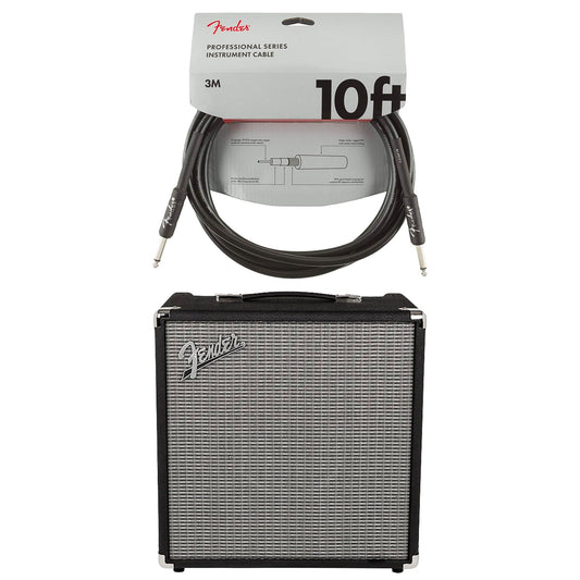 Fender Rumble 40 Cable Bundle - MUSICTONER