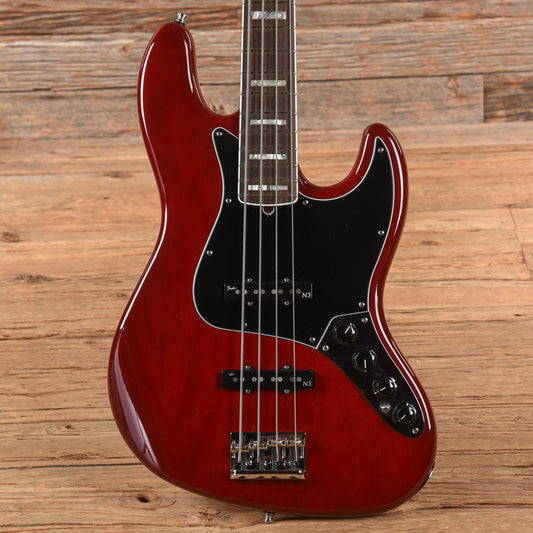 Fender American Deluxe Jazz Bass Red 2011 - MUSICTONER