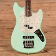 Fender American Performer Mustang Bass Satin Surf Green 2023 - MUSICTONER