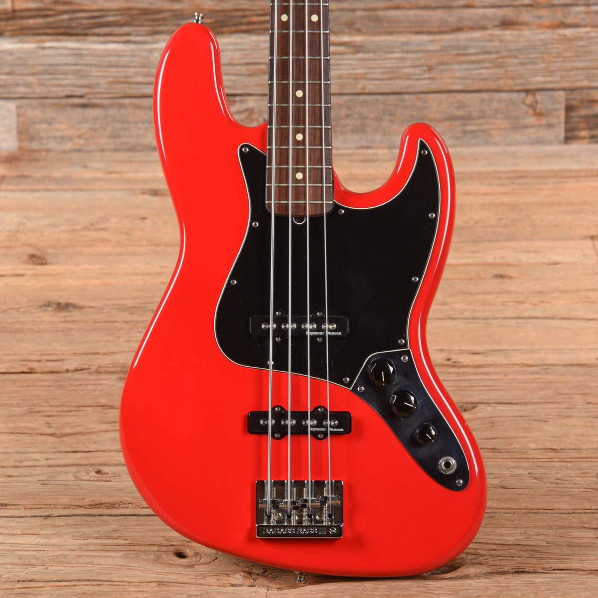 Fender American Standard Jazz Bass Hot Rod Red 2000 - MUSICTONER