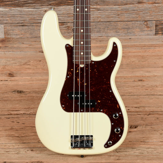 Fender American Standard Precision Bass Olympic White 2013 - MUSICTONER