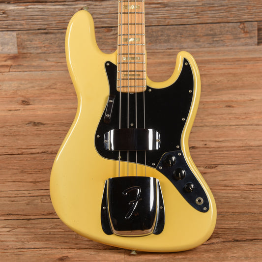 Fender Jazz Bass Olympic White 1975 - MUSICTONER