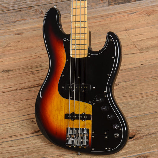 Fender MIJ Marcus Miller Signature Jazz Bass Sunburst - MUSICTONER