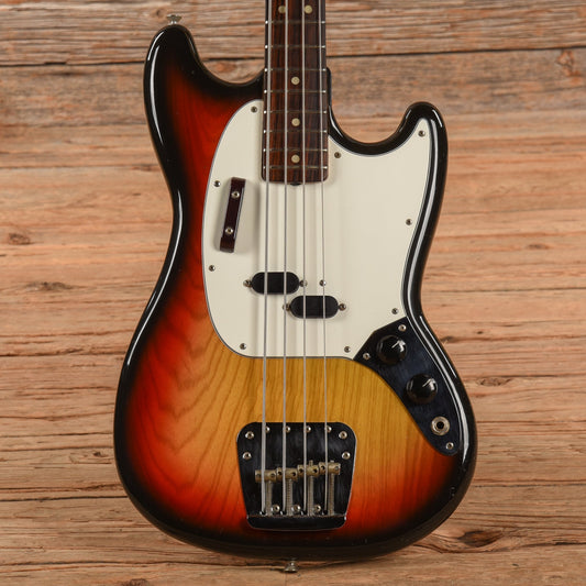 Fender Mustang Bass Sunburst 1976 - MUSICTONER