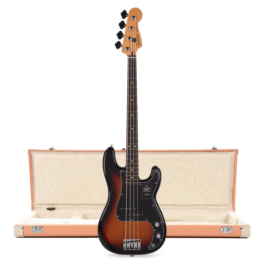 Fender Player II Precision Bass RW 3-Color Sunburst and Pacific Peach Hardshell Case Bundle - MUSICTONER