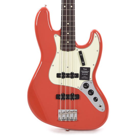 Fender Vintera II 60s Jazz Bass Fiesta Red - MUSICTONER