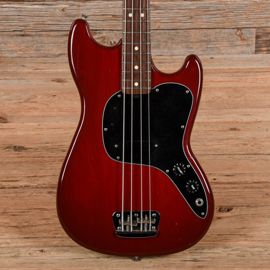 Fender Music Master Bass Red 1980 - MUSICTONER
