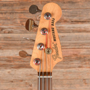 Fender Justin Meldal-Johnsen Road Worn Signature Mustang Bass Black 2017 - MUSICTONER