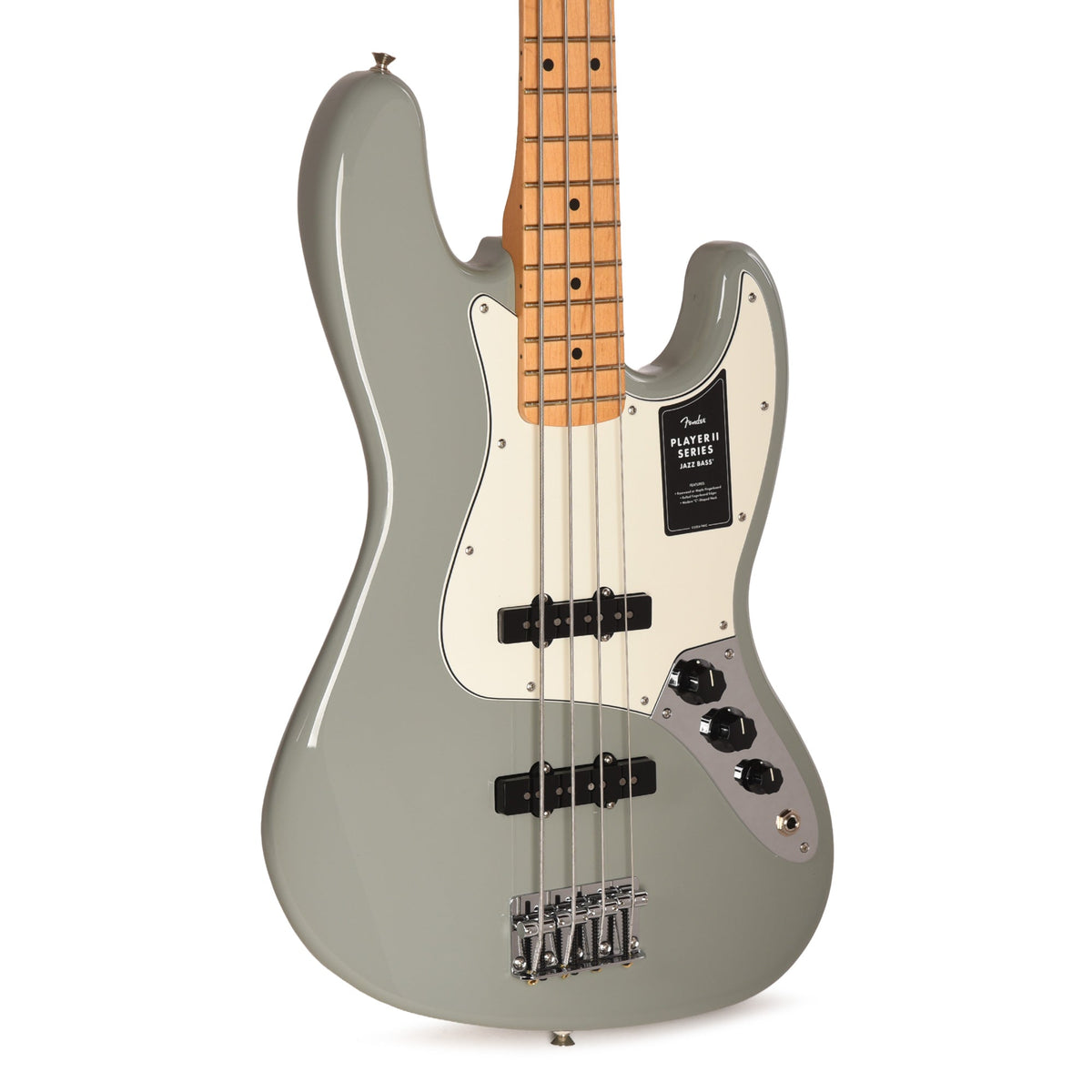 Fender Player II Jazz Bass Cactus Gray - MUSICTONER
