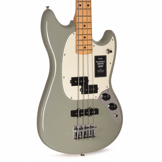 Fender Player II Mustang Bass PJ Cactus Gray - MUSICTONER