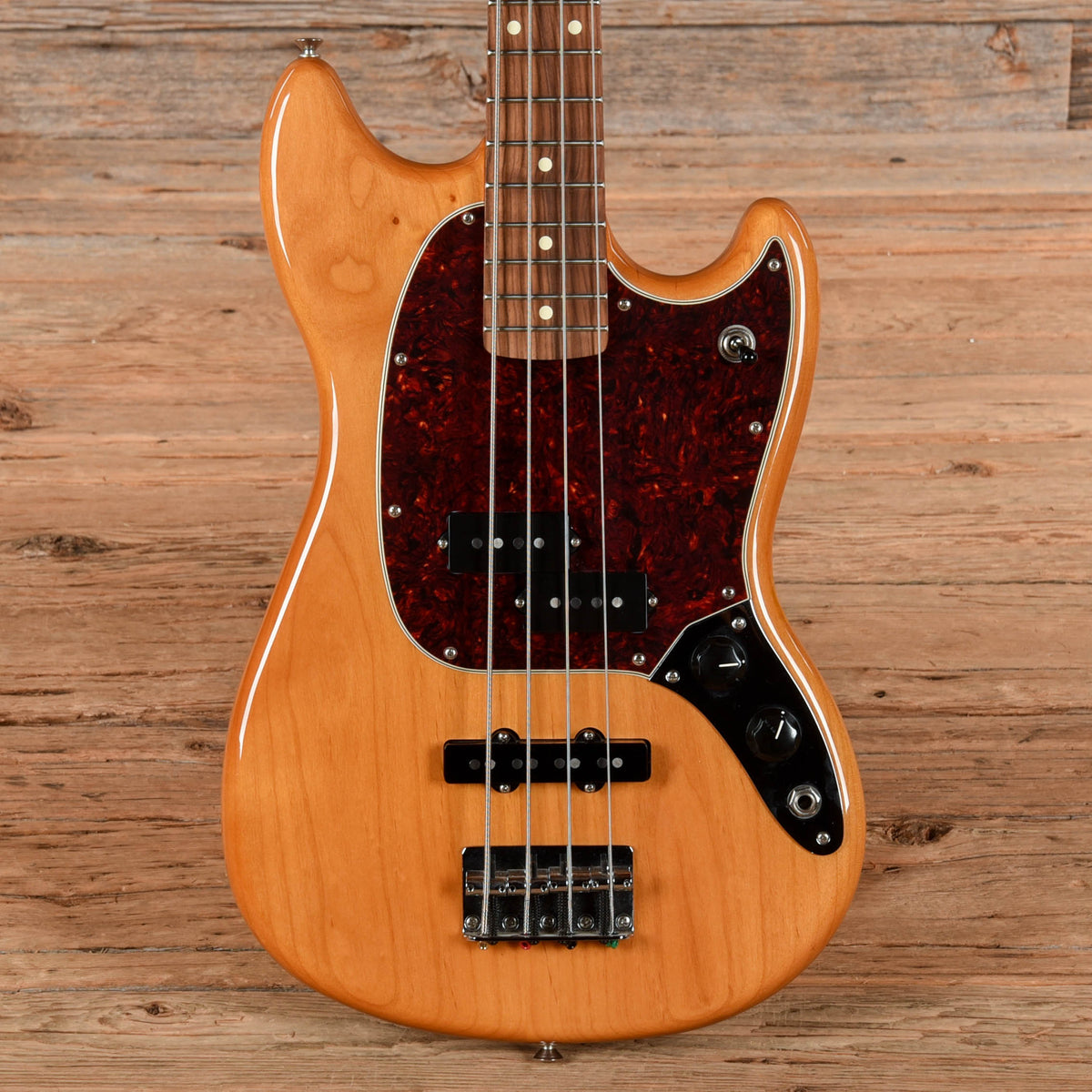 Fender Player Mustang PJ Aged Natural 2021 - MUSICTONER