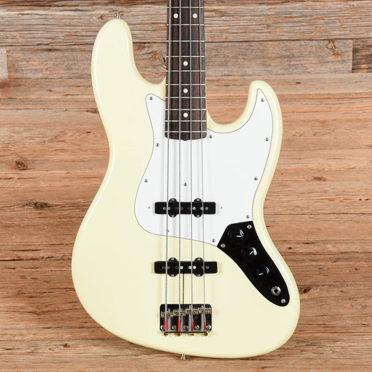 Fender Standard Jazz Bass MIJ Olympic White 1987 - MUSICTONER