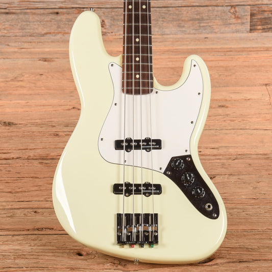 Fender Standard Jazz Bass Olympic White 1992 - MUSICTONER