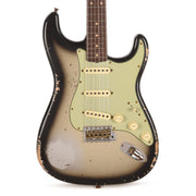 Fender Custom Shop 1960 Stratocaster Journeyman Relic Aged Silverburst - MUSICTONER