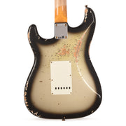 Fender Custom Shop 1960 Stratocaster Journeyman Relic Aged Silverburst - MUSICTONER