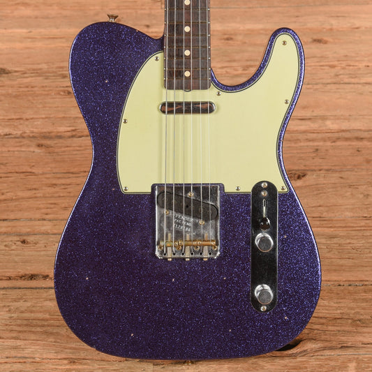Fender Custom Shop '61 Telecaster Chicago Special Journeyman Relic Purple Sparkle 2023 - MUSICTONER