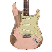Fender Custom Shop Limited Edition 62/63 Stratocaster Super Heavy Relic Shell Pink - MUSICTONER
