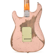 Fender Custom Shop Limited Edition 62/63 Stratocaster Super Heavy Relic Shell Pink - MUSICTONER
