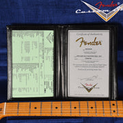Fender Custom Shop Limited Edition Custom Deluxe AAA Flame Stratocaster NOS Emerald Green Transparent w/Gold Hardware…