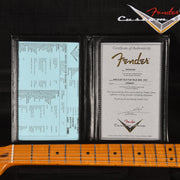 Fender Custom Shop Limited Edition Custom Deluxe AAA Flame Telecaster NOS Emerald Green Transparent w/Gold Hardware…