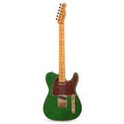 Fender Custom Shop Limited Edition Custom Deluxe AAA Flame Telecaster NOS Emerald Green Transparent w/Gold Hardware…