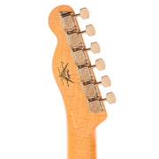 Fender Custom Shop Limited Edition Custom Deluxe AAA Flame Telecaster NOS Emerald Green Transparent w/Gold Hardware…