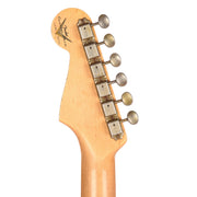 Fender Custom Shop Special Edition 1958 Compound Radius Stratocaster Relic Aged Burgundy Mist Metallic - MUSICTONER