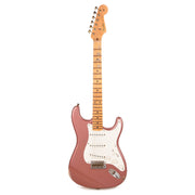 Fender Custom Shop Special Edition 1958 Compound Radius Stratocaster Relic Aged Burgundy Mist Metallic - MUSICTONER