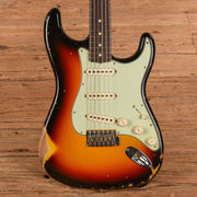Fender Custom Shop WW10 '61 Stratocaster Reissue Heavy Relic Sunburst 2019 - MUSICTONER