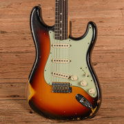 Fender Custom Shop WW10 '61 Stratocaster Reissue Heavy Relic Sunburst 2019 - MUSICTONER