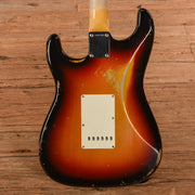 Fender Custom Shop WW10 '61 Stratocaster Reissue Heavy Relic Sunburst 2019 - MUSICTONER