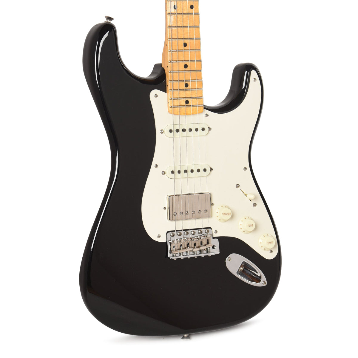 Fender Custom Shop 1957 Stratocaster HSS "Chicago Special" Deluxe Closet Classic Super Aged Black - MUSICTONER