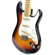 Fender Custom Shop 1958 Stratocaster 3-Tone Sunburst Master Built by Dennis Galuszka - MUSICTONER