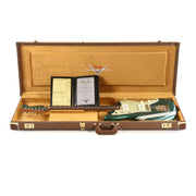 Fender Custom Shop 1962 Jazzmaster NOS British Racing Green w/Olympic White Competition Stripes - MUSICTONER