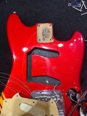Fender MG-69 Mustang Reissue MIJ Competition Red 1990 - MUSICTONER