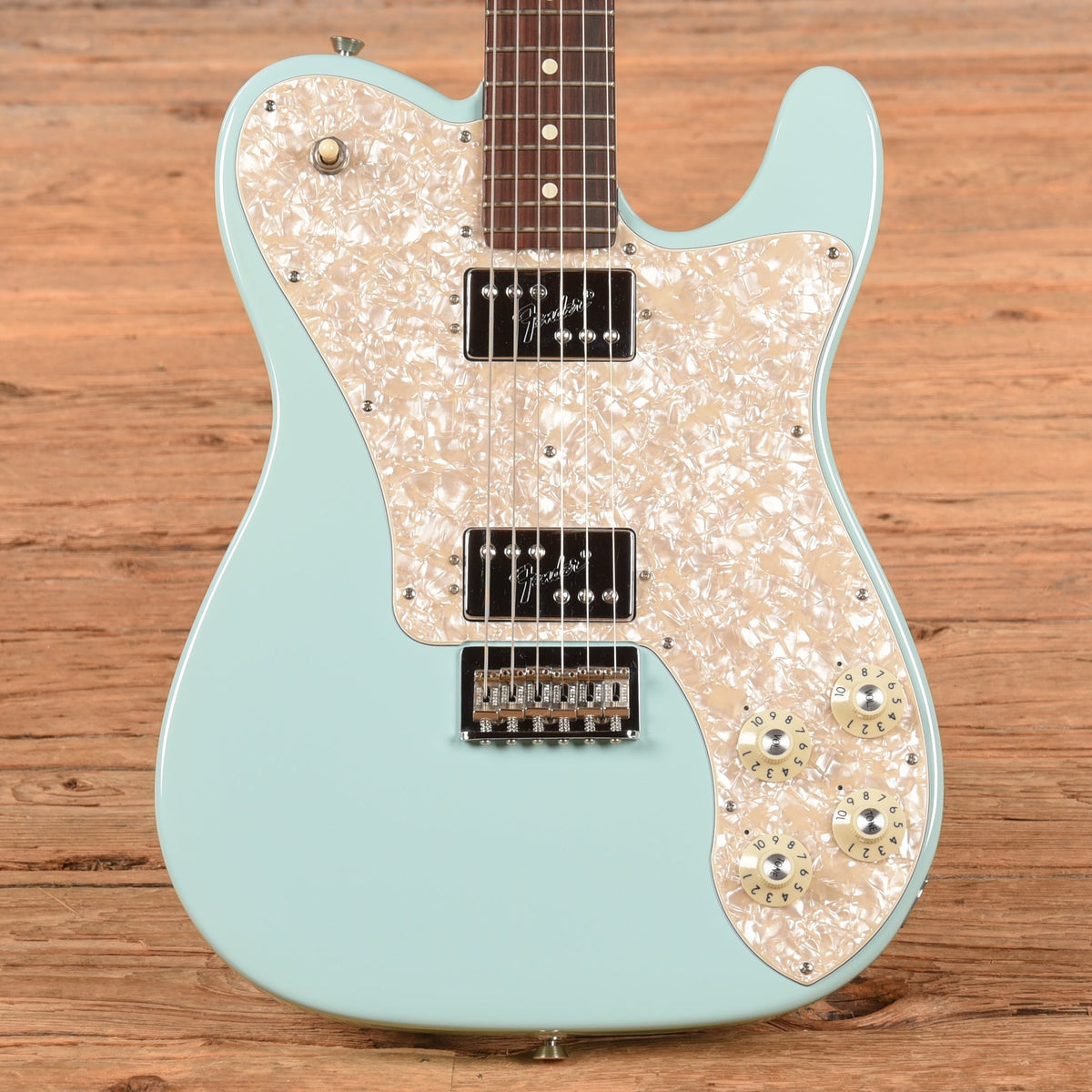 Fender Mod Shop Telecaster Deluxe Sonic Blue 2021 - MUSICTONER