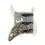 Fender Pre-Wired Pickguard Stratocaster SSS Tex Mex 3-Ply White - MUSICTONER