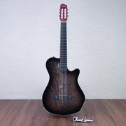 Godin MultiAc Grand Concert SA Nylon String Acoustic-Electric Guitar - Trans Black - CHUCKSCLUSIVE - #25313361