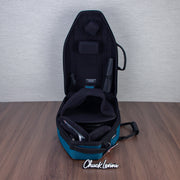 Marcus Bonna Standard French Horn Case with Detachable Bell - Turquoise
