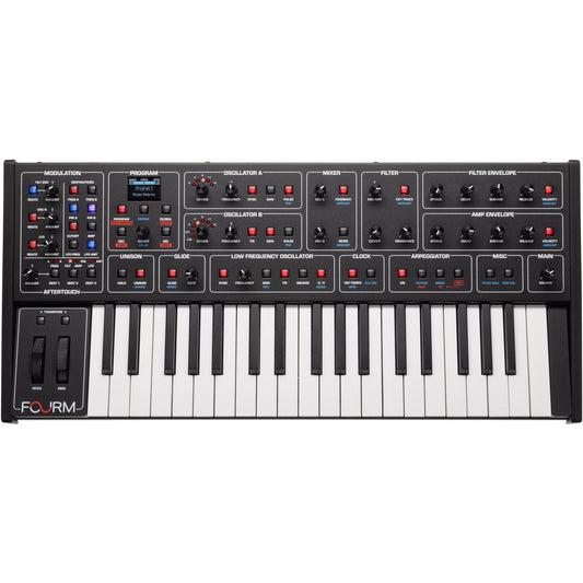 Sequential Fourm 37-Key 4 Voice Analog Synthesizer w/ Polyphonic Aftertouch